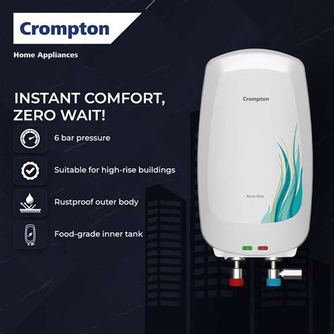 Crompton Arno Neo 3 L Instant Water Geyser Price in India - Buy ...