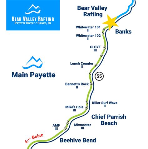 Half Day Main Payette Raft Trips - Bear Valley Rafting