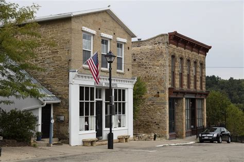 Downtown buildings in Mineral Point, Wisconsin | Library of Congress