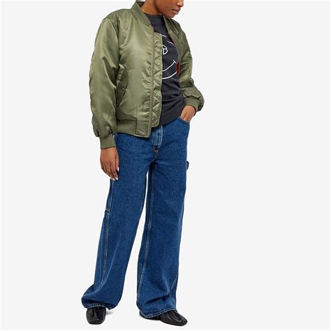 Anine Bing Leon Bomber Jacket Army Green | END. (IE)