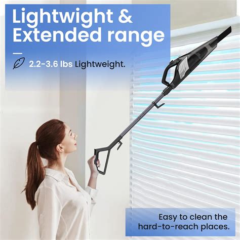 Fichaiy Corded Stick Vacuum Cleaner, Lightweight 3-in-1 Small Vacuums ...