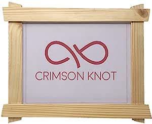Crimson Knot Pine Wood Japanese Table Stand/Wall Hanging Photo Frame ...