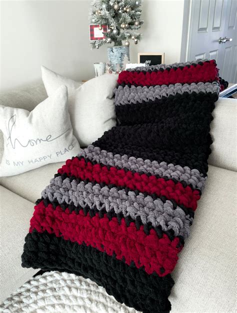 Healing Hand, Chunky Knit Blankets The Travis | Chunky knit blanket ...