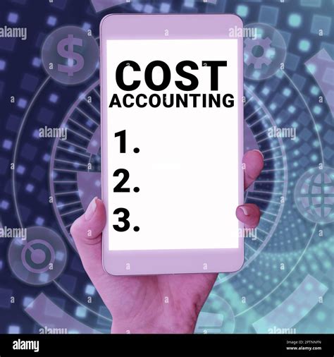 Inspiration showing sign Cost Accounting, Business approach the ...