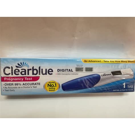 Clearblue Digital Pregnancy Test 1s (EXPIRY DATE:APR 2023) | Shopee ...