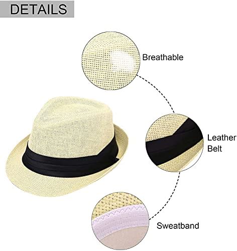 Buy INFISPACE Men's Jute Classic Fedora Summer Hat (Beige) at Amazon.in