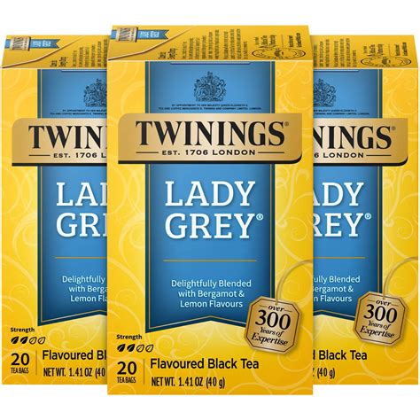 Twinings Lady Grey Tea - A Fresh, Uplifting Black Tea With Orange Peel ...