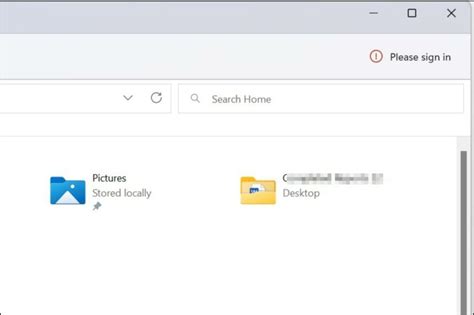Image result for File Explorer Please Sign In