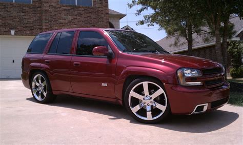 Customized Chevy Trailblazer SS with 22-inch Rims