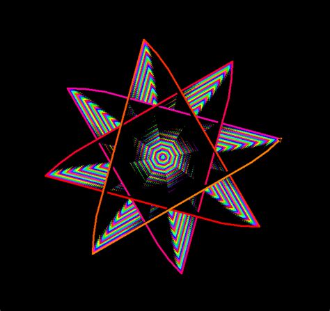 Graphics Program in Python 的图像结果