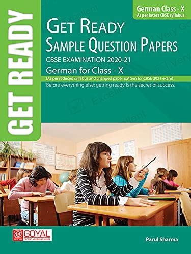 Amazon.in: Buy Get Ready German Sample Question Papers For Class-X Book ...
