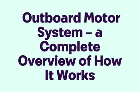 How Does Outboard Motor Nomenclature Work 的图像结果