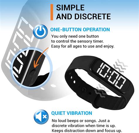 SmartSchoolEducationalProducts Sensory Wrist Timer for Kids, Teachers ...