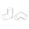 uxcell 5Pcs Clear Elbow Fitting, 16mm/0.63" 2 Way Acrylic Elbow 90 ...