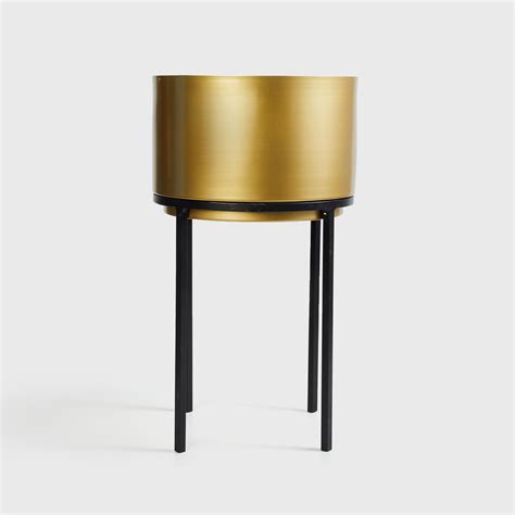 Buy Valencia Set of 2 Metal Planters with Stand from Home Centre at ...