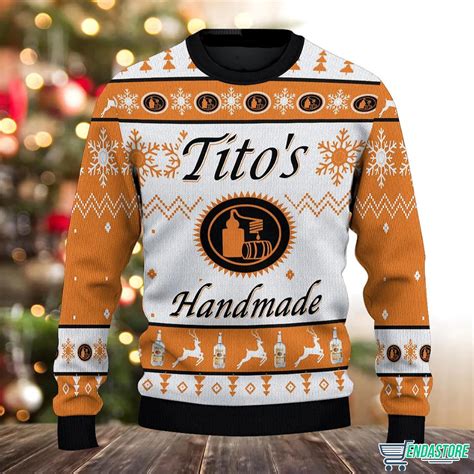 Customized Name Tito's Handmade Christmas Sweater - Endastore.com