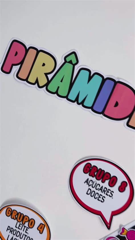 Food Pyramid in Spanish