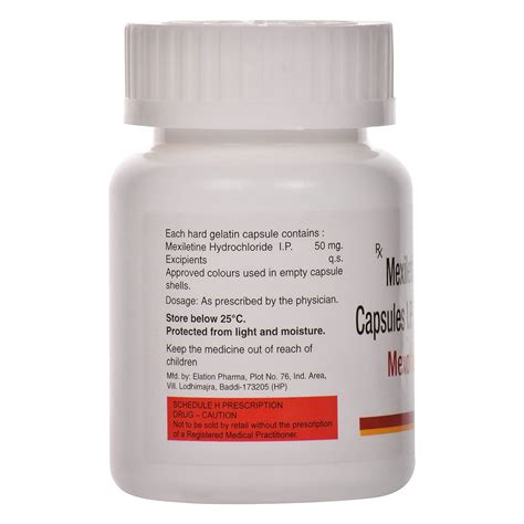 Mexohar 50 mg Capsule 30's Price, Uses, Side Effects, Composition ...