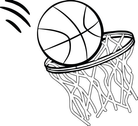 Basketball Simple Line Drawing 的图像结果