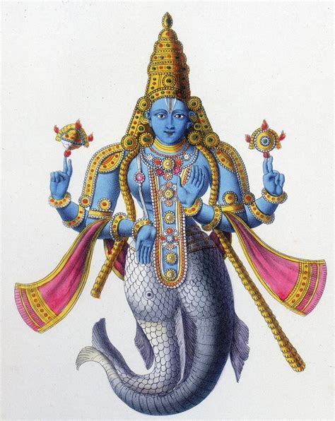 The first avatar of Lord Vishnu | Matsya avatar – Rosebazaar India