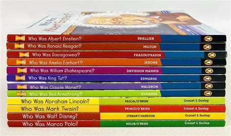 Who Was...? Children’s Biography Series Set of 12 books by Roberta ...