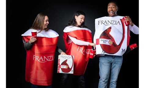 Humorous Wine-Themed Costumes : franzia wines