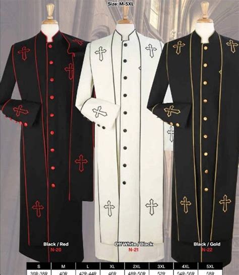 Clergy robe Men's Cassock Pastor Robe With Matching Stole - Walmart.com