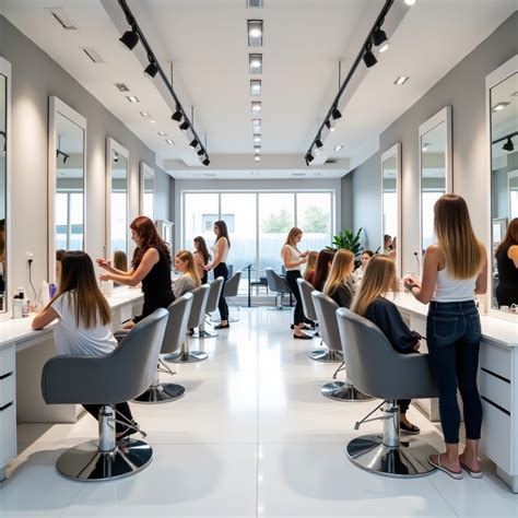 Modern Beauty Salon Interior | Stable Diffusion Online
