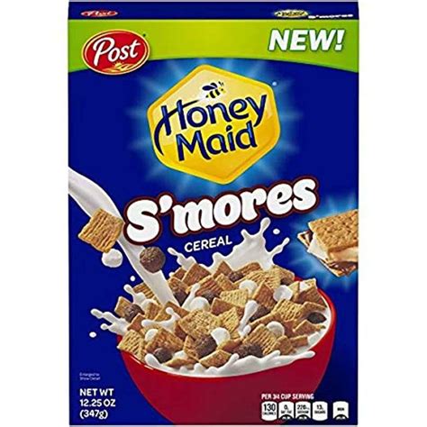 Is Honey Maid S'mores Cereal Healthy? Ingredients & Nutrition Facts ...