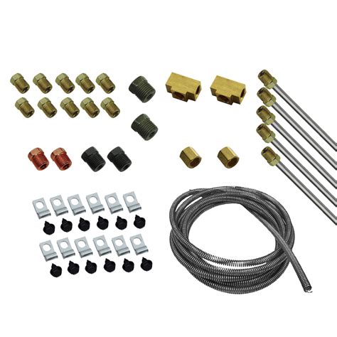 2006-08 Buick Lucerne 3.8L V6 4.6L V8 Complete Brake Line Kit Stainles – Inline Tube