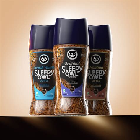 Buy Hazelnut Flavoured Instant Coffee Online | Sleepy Owl Coffee