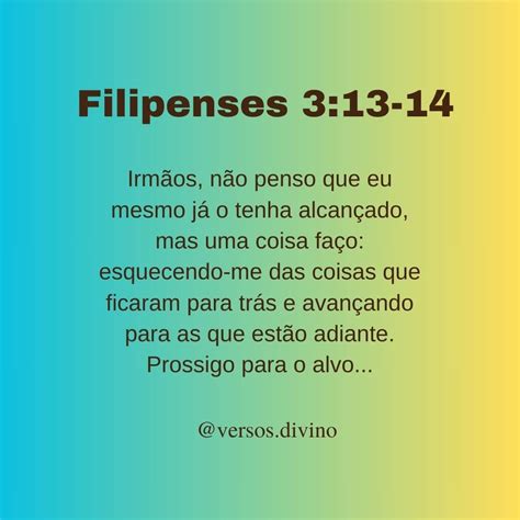 Estudo e explicação de Filipenses 3:13-14 que ensina sobre foco no alvo ...