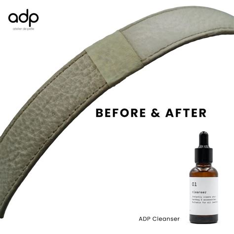 ADP Luxury Leather Bag Cleaner Kit Cleanser Conditioner Moisturiser ...