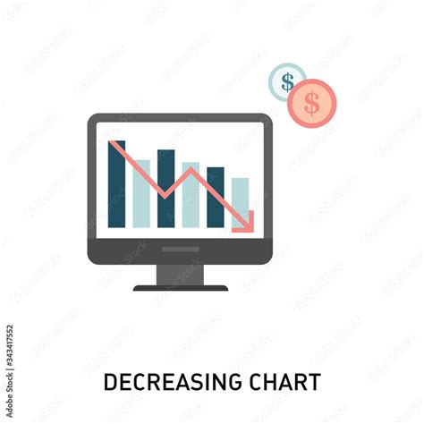 Image result for Decreasing Graph Arrow Design