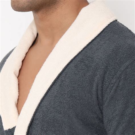 Buy Spaces Cotton Bath Robe Light Weight Smart Color High Absorbency ...