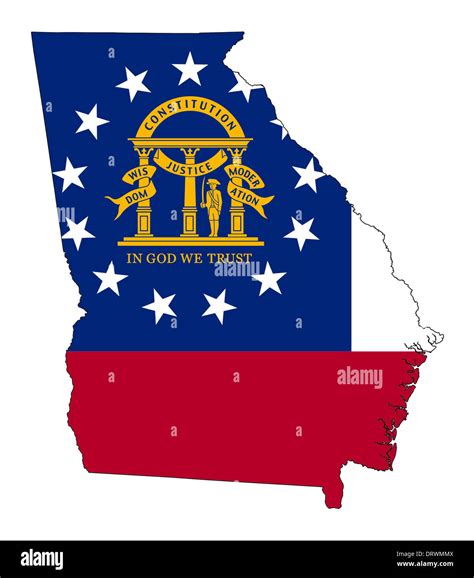 Current Georgia Flag