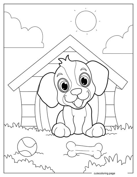 Dog Coloring Pages(97+ free printable coloring pages) | Cute Coloring ...