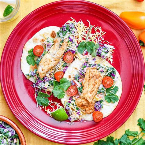 Perch Tacos with the Best Fish Taco Slaw - Wild Game & Fish