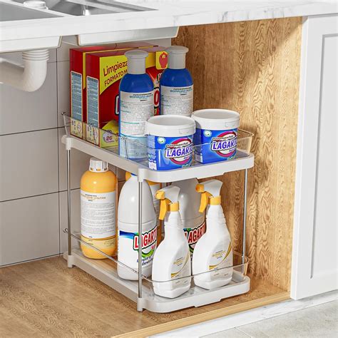 Delamu 2-Tier Multi-Purpose Bathroom Cabinet India | Ubuy