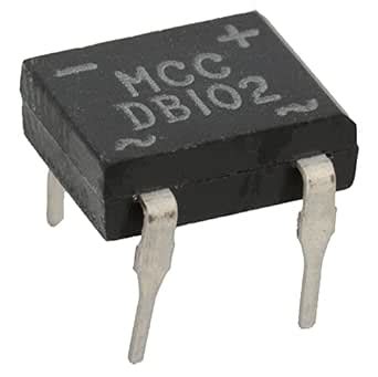 Major Brands DF01M Diode Rectifier Bridge Single 100 Volt 1A 4-Pin DFM ...