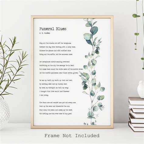 Gedicht Wh Auden Stop All The Clocks at Wilma Scanlon blog