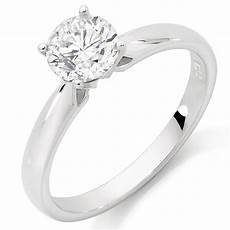 Engagement Rings You Can Pay Monthly by Solitaire Engagement Ring With A 1 Carat In 14ct Engagement Rings You Can Pay Monthly
