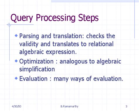 Query Process 的图像结果