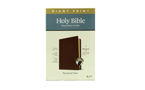 KJV Giant Print Holy Bible Filament Index – BibleStore
