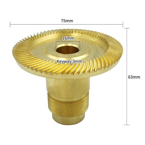 Milling Machine Bevel Gear Spiral Bevel Gear Bridgeport - Right tooth ...