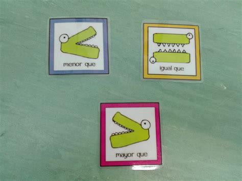 Signos Mayor Que Y Menor Mayor Que, Menor Que E Igual. >