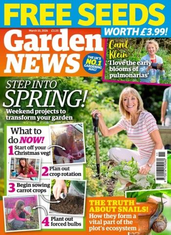 Garden News - 10 March 2026 | Gardening Tips, Plants & Outdoor Living