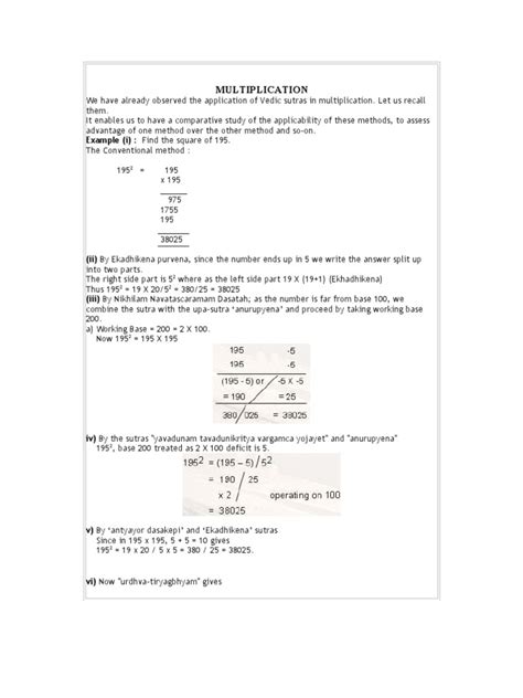 Image result for Vedic Mathematics Multiplication