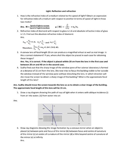 Image result for Physics Chapter 27 Light Answers