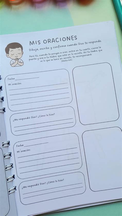 Devocional creativo KIDS- Pdf devocional con dibujos para colorear y ...